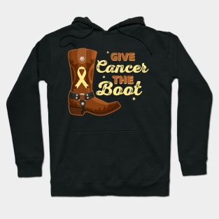 Give cancer the boot Hoodie